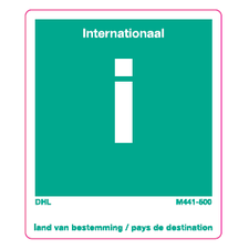 I internationale etiketten